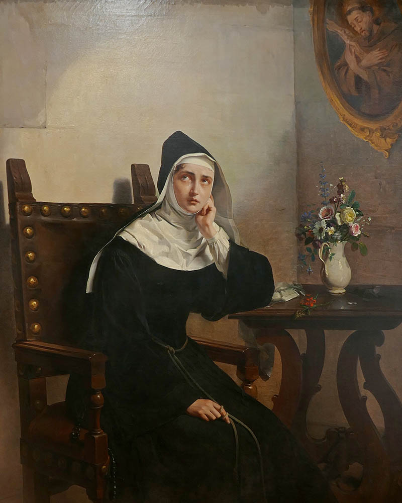 Giuseppe Molteni La Monaca di Monza